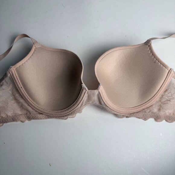 Natori Womens Statement Contour Underwire Bra Cameo Rose Size 32D - Picture 6 of 8
